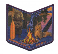 Michigamea Lodge 110 NOAC 2018 pocket patch #2 Pathway to Adventure Council #
