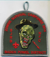 BADEN POWELL DISTRICT 2014 ZOMBIE North Florida Council #87