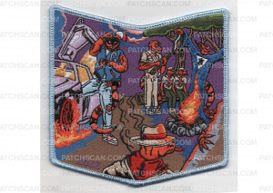 Patch Scan of Fall Fellowship Pocket Patch (PO 100505)