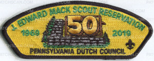 Patch Scan of PDC Camp Mack 50 yr CSP