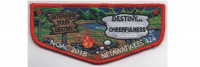 2018 NOAC Flap Red Border (PO 87955) Muskingum Valley Council #467
