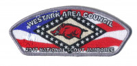 2017 National Jamboree - Westark Area Council - Silver Border Westark Area Council #16 merged with Quapaw Council