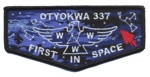 OTYOKWA 337 First in Space Flap Chippewa Valley Council #637