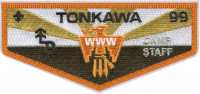 TONKAWA CAMP STAFF FLAP Capitol Area Council #564