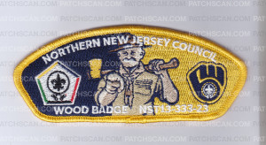 Patch Scan of Woodbadge NST 13-333-23