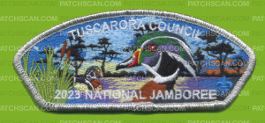 Patch Scan of 2023 NSJ Tuscarora "Duck" CSP (Silver Metallic)  