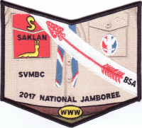 2017 National Jamboree - SVMBC - Uniform - Pocket Piece Silicon Valley Monterey Bay Council #55