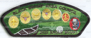 Patch Scan of BLACK SWAMP EAGLE RECOGNITION 2022