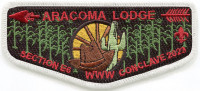 ARACOMA SECTION E6 FLAP 2023 Black Warrior Council #6