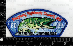 Patch Scan of 163046-Muskellunge Blue