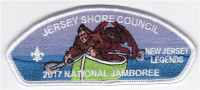 JSC 2017 National Jamboree 6 Piece Set New Jersey Legends Jersey Shore Council #341