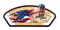 Mason Dixon- FOS 2022 (Scott Paddack) Black Border Mason-Dixon Council #221(not active) merged with Shenandoah Area Council