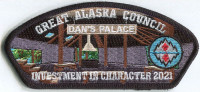  GAC 2021 FOS DAN'S PALACE Great Alaska Council #610
