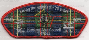 Patch Scan of VALUES WOOD BADGE CSO