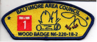 Baltimore Area Council Wood Badge Beads Troop 1 Baltimore Area Council #220