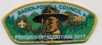 Friends of Scouting 2017 Special Baden-Powell Council #368
