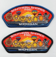 32349 - Southern Shores Eagle Scout Court of Honor Patch Michigan Crossroads Council #780