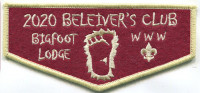 Bigfoot Lodge 2020 believers Glacier's Edge Council #620