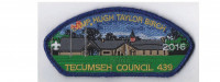 Camp Birch CSP 2016 (blue Mylar) Tecumseh Council #439