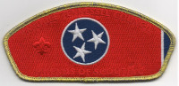 Friends of Scouting CSP Metallic Gold Border (PO 88187) Middle Tennessee Council #560