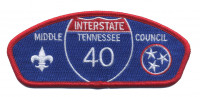 Middle TN Council- Interstate "40-" CSP  Middle Tennessee Council #560