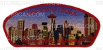 Patch Scan of Chief Seattle Council 2023 NJ JSP skyline red bdr
