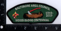Baltimore Area Council Wood Badge 100 Years 1919 - 2019 Baltimore Area Council #220