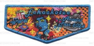 Patch Scan of North Florida Council Echockotee Annual 2024(Flap)