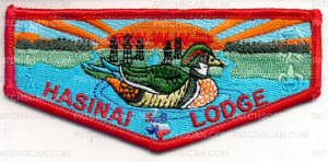 Patch Scan of Hasinai Lodge Flap