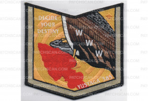Patch Scan of 2018 NOAC Delegate Pocket Patch (87765)