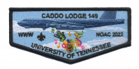 Caddo Lodge- NOAC 2022- Flap (Black) Norwela Council #215