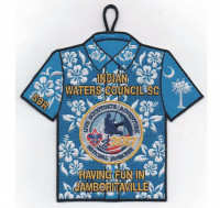 Jamboree Hawaiian Shirt (PO 87062) Indian Waters Council #553 merged with Pee Dee Area Council