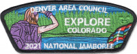P24592A 2021 Jamboree Fundrasier Set Greater Colorado Council #61 formerly Denver Area Council