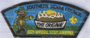 Patch Scan of 449654- Soutehrn Sierra Council - Boy Scout 