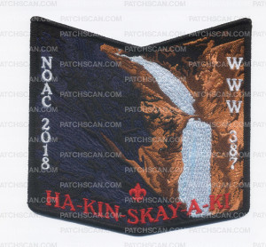Patch Scan of HA-KIN-SKAY-A-KI NOAC 2018 pocket patch