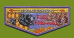 Fall Fellowship Flap Chickasaw Council #558