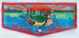 Patch Scan of HASINAI LODGE FLAP 1970