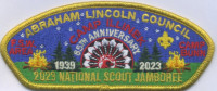 450435- 85th Anniversary- 2023 National Jamboree  Abraham Lincoln Council #144