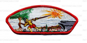 Patch Scan of Maui County Council - Boy Scouts of America