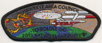 28274 - Jamboree 2013 Deployment Patch Hawkeye Area Council #172