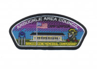 Arbuckle Area Council Ranger Gene Memorial CSP black border Arbuckle Area Council #468