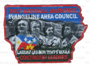 Patch Scan of Evangeline Area Council - Contingent Leaders