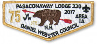 P24510_A Annual Member Patches Daniel Webster Council #330