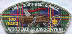 Patch Scan of Great Southwest Council - Woodbadge