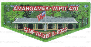 Patch Scan of Amangamek-Wipit 470 Camp Walter Ross flap