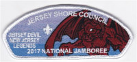 JSC 2017 National Jamboree 6 Piece Set Devil Legends Jersey Shore Council #341