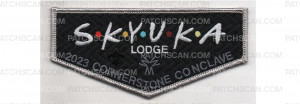 Patch Scan of 2023 Cornerstone Conclave Flap (PO 100953)