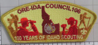 100 years of Scouting -373992-A Ore-Ida Council #106
