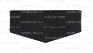Patch Scan of AHOALAN-NACHPIKIN ( “ghosted” BLACK) Flap