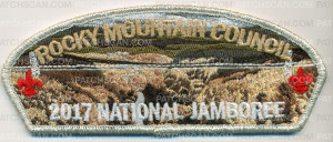 Patch Scan of Rocky Mountain Council CSP - River Valley - Silver Metallic 